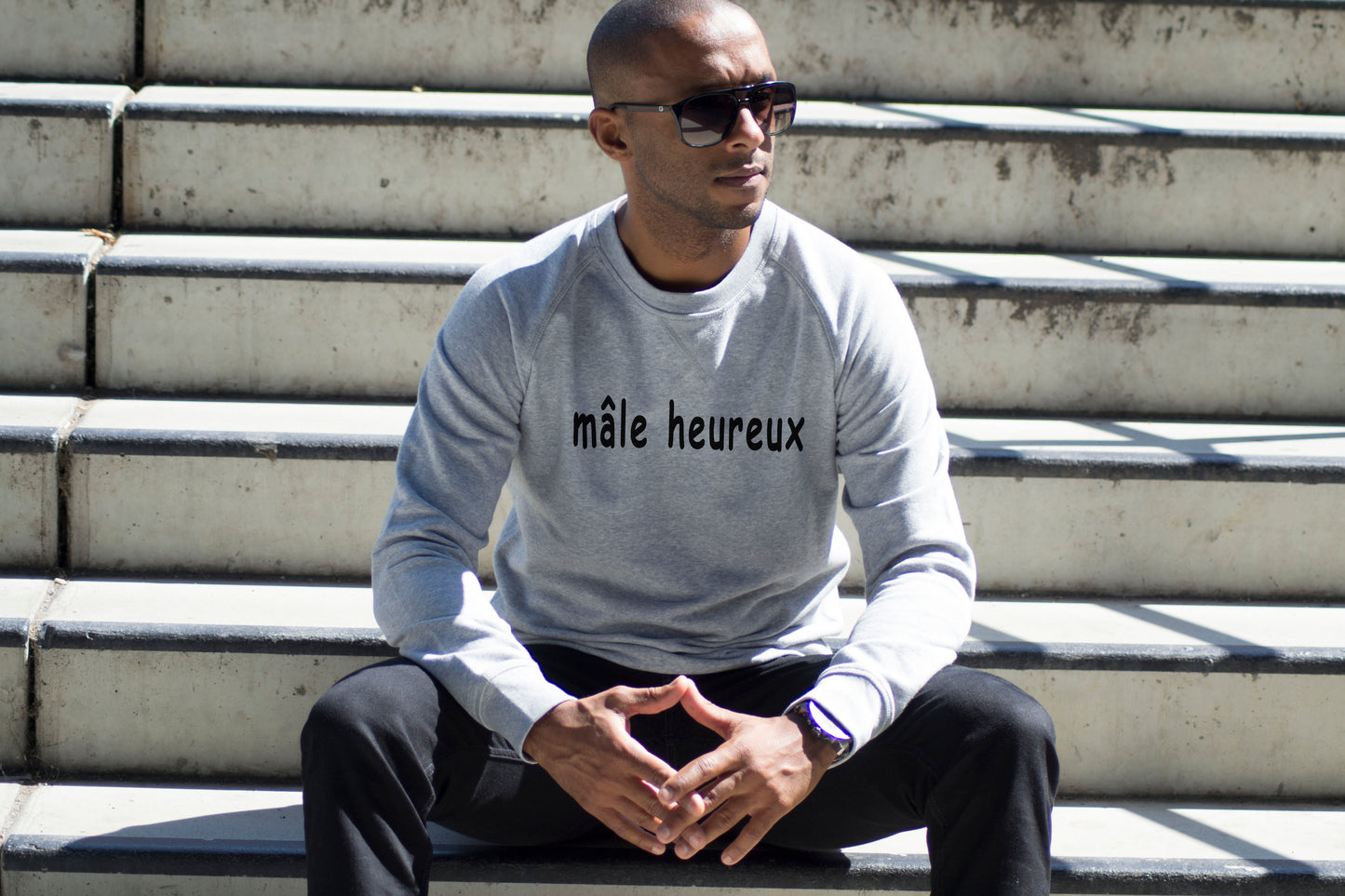 SWEAT MALE HEUREUX