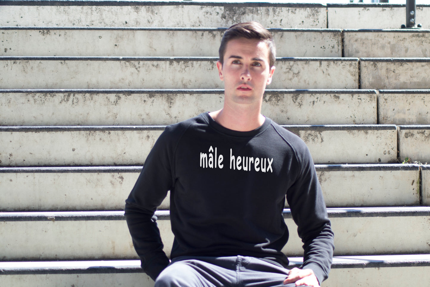 SWEAT MALE HEUREUX