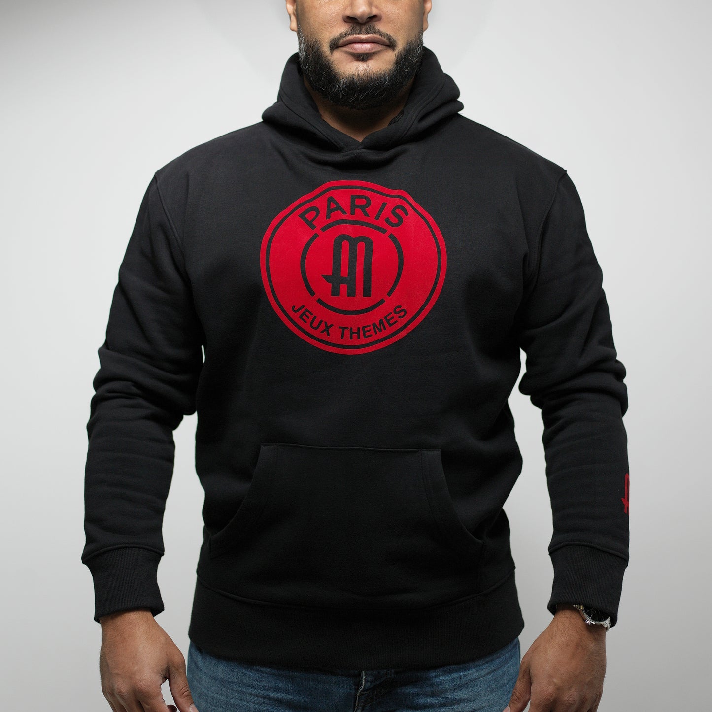 SWEAT CAPUCHE PARIS JEUX THEMES