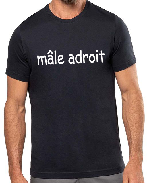 TEE-SHIRT MÂLE ADROIT