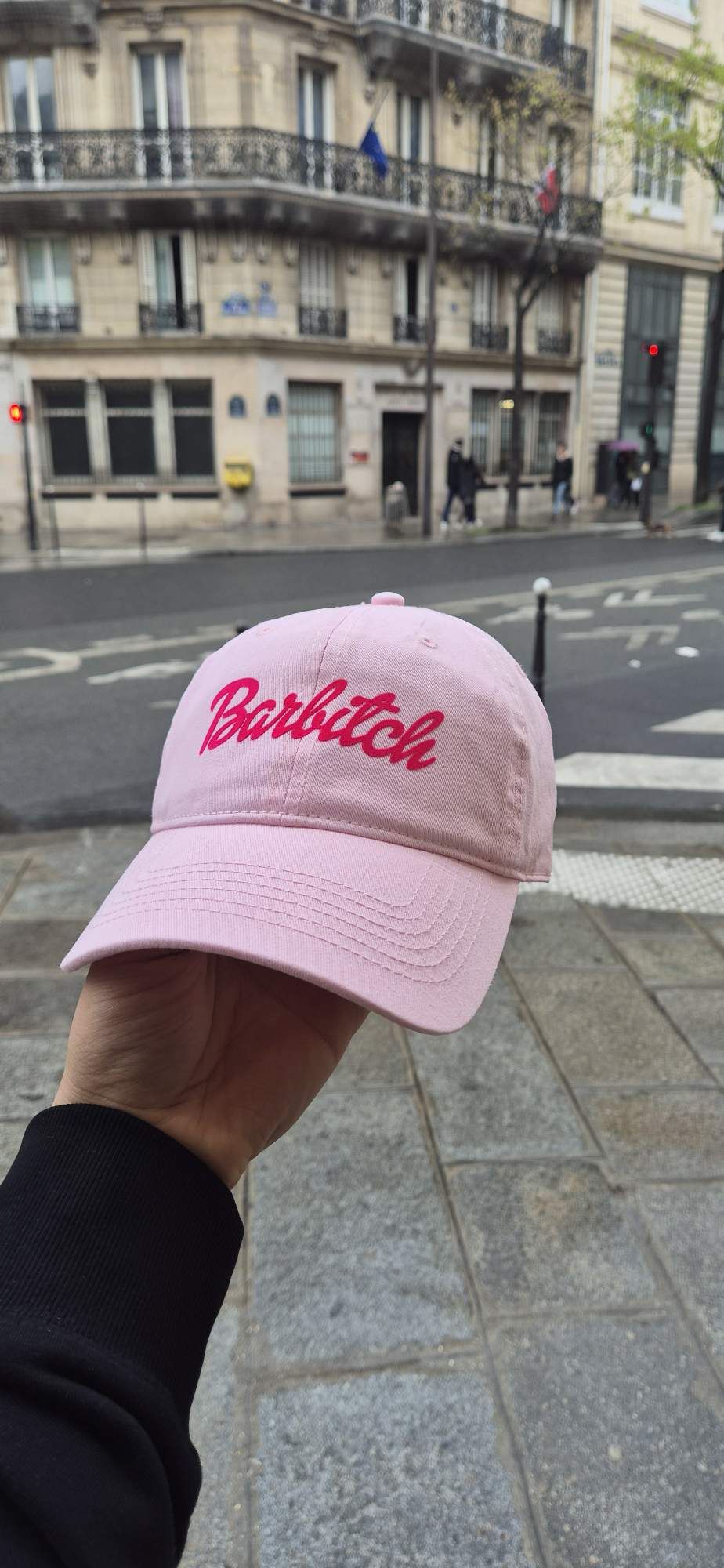 Casquette Barbitch — Wesh Else | Casquette Rose Streetwear