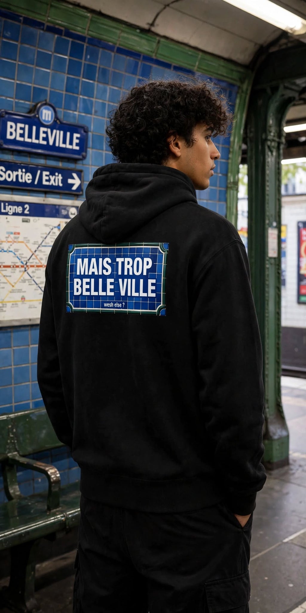 HOODIE MAIS TROP BELLE VILLE