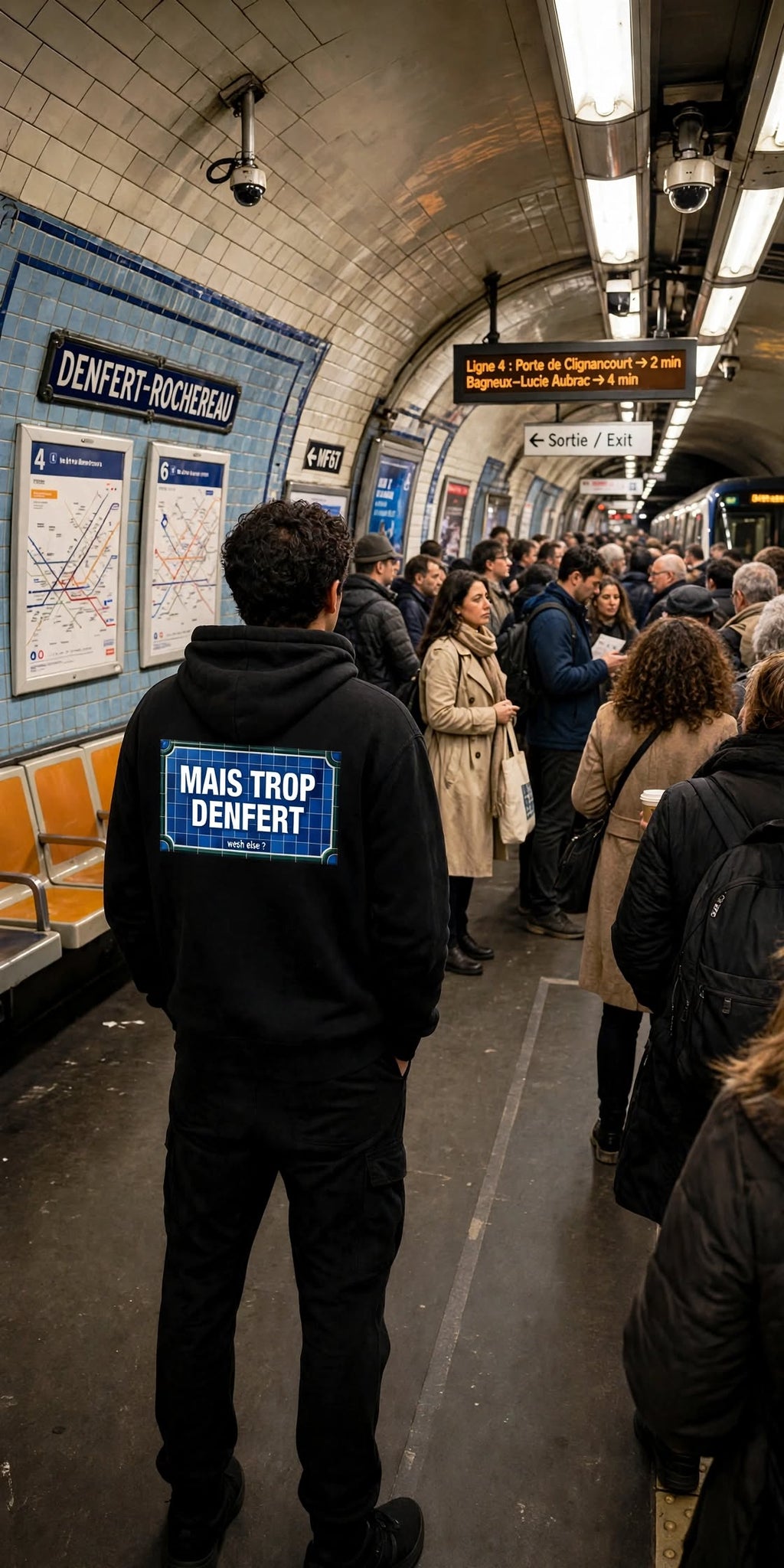 HOODIE MAIS TROP DENFERT