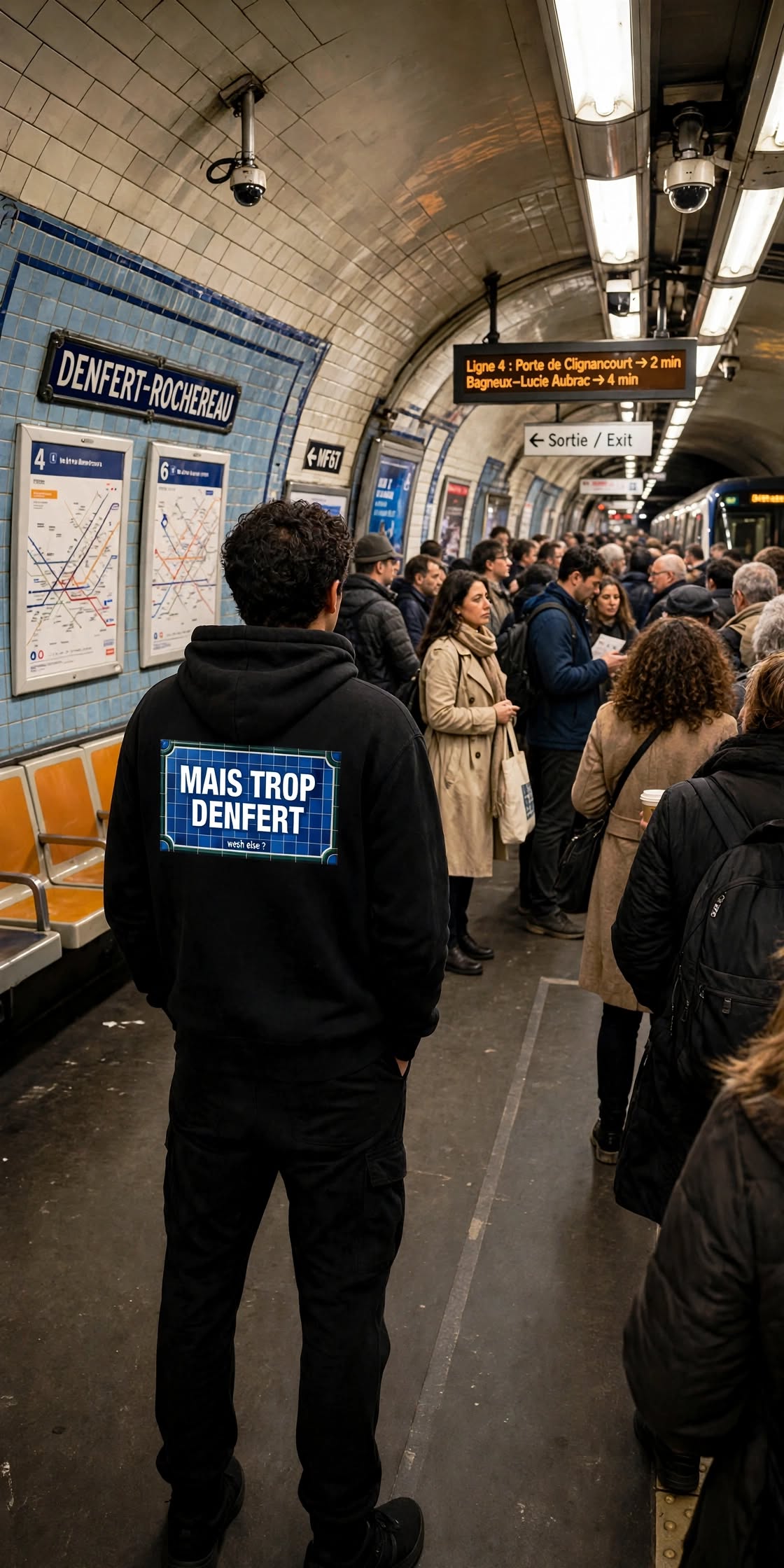 HOODIE MAIS TROP DENFERT