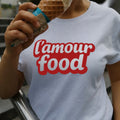 T-shirt L'amour Food — Wesh Else | Tee Femme Streetwear Français