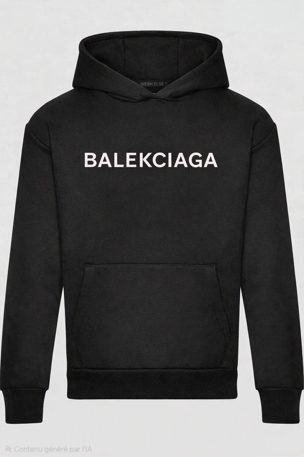 Hoodie Balekciaga Homme – Noir