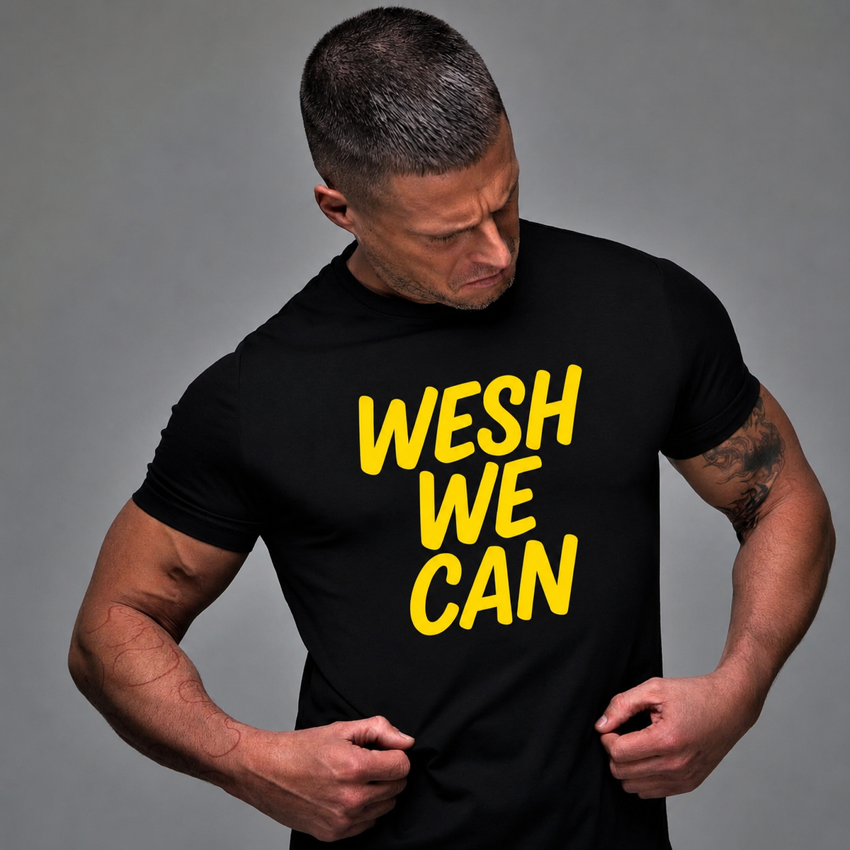 T-shirt Wesh We Can noir – Wesh Else