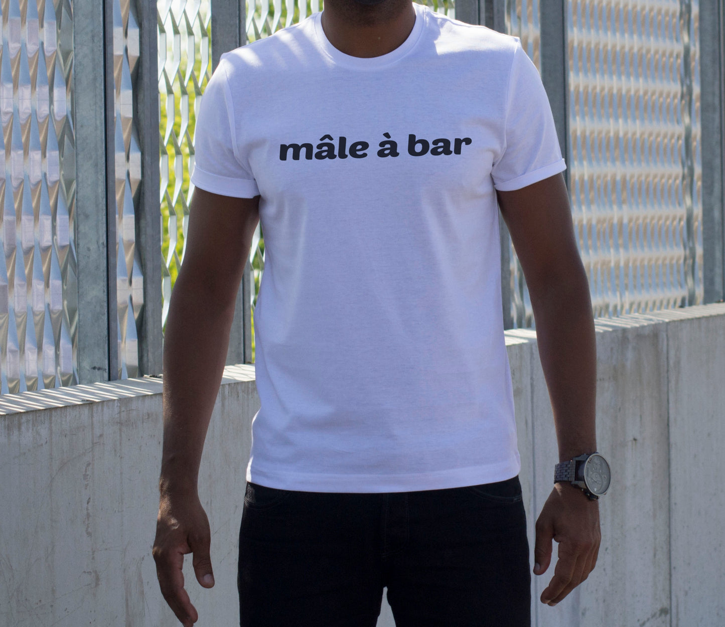 TEE-SHIRT MALE A BAR